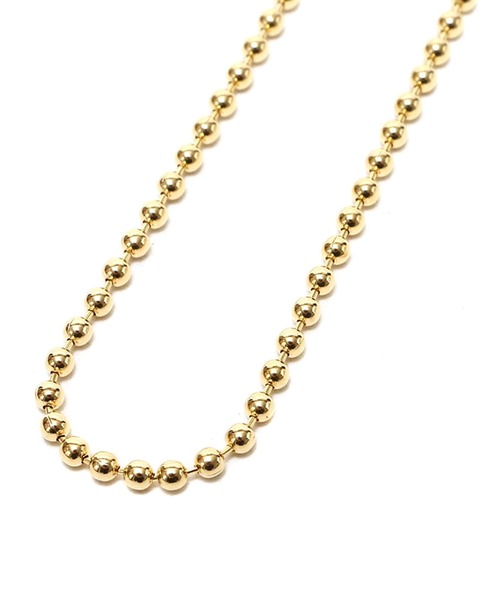 atmos pink（アトモスピンク）の「atmos pink ボールチェーン 2連ネックレス（ネックレス・レディース・シルバー/ゴールド・FREE）」の4枚目の写真