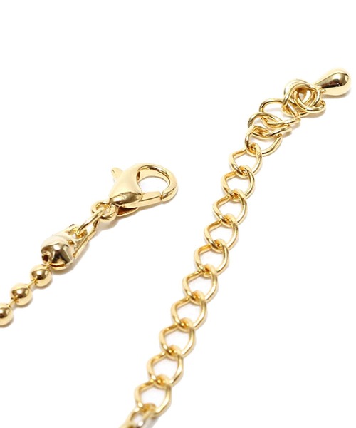 atmos pink（アトモスピンク）の「atmos pink ボールチェーン 2連ネックレス（ネックレス・レディース・シルバー/ゴールド・FREE）」の6枚目の写真