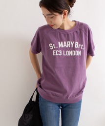 【別注ピグメント染】St.MARY Brt.ラグラン半袖Tシャツ