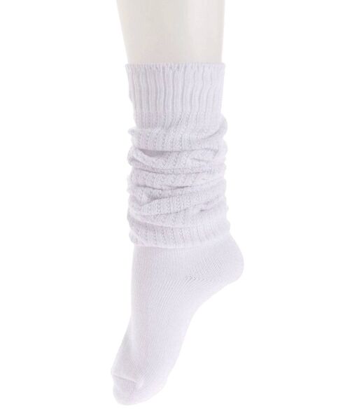jouetie（ジュエティ）の「ルーズソックス（ソックス/靴下・レディース・オフホワイト/ブラック・FREE）」の5枚目の写真