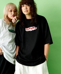 BAD BOY（バッドボーイ）の「[BAD BOY/バッドボーイ] 別注 落書きロゴ刺繍Tシャツ（Tシャツ/カットソー・メンズ）」