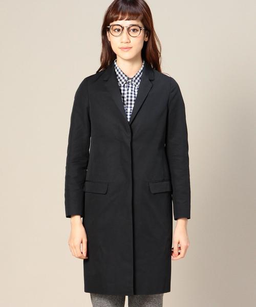 BEAUTY&YOUTH UNITED ARROWS（ビューティーアンドユースユナイテッドアローズ）の「BYTF オットマン チェスターコート ◆（チェスターコート・レディース・ネイビー・MEDIUM/SMALL）」の9枚目の写真