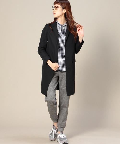 BEAUTY&YOUTH UNITED ARROWS（ビューティーアンドユースユナイテッドアローズ）の「BYTF オットマン チェスターコート ◆（チェスターコート・レディース・ネイビー・MEDIUM/SMALL）」の3枚目の写真