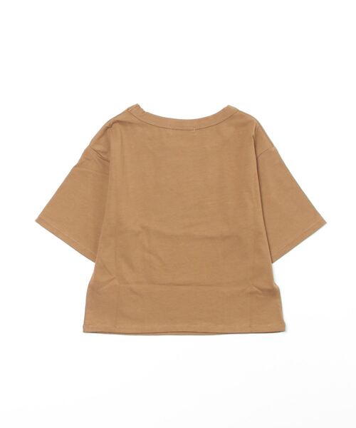 WEGO(ウィゴー)の「WEGO/アソートチビT(Tシャツ/カットソー・レディース・その他1/ブラック/ブラウン・FREE)」の4枚目の写真