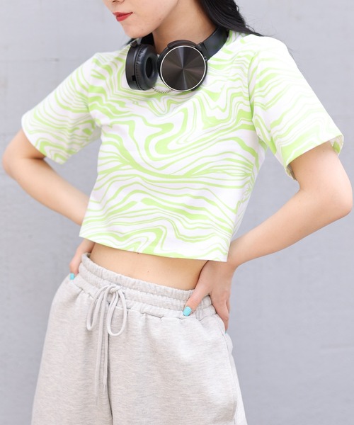 WEGO(ウィゴー)の「WEGO/アソートチビT(Tシャツ/カットソー・レディース・その他1/ブラック/ブラウン・FREE)」の3枚目の写真