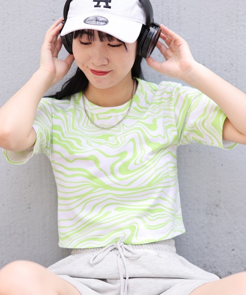 WEGO(ウィゴー)の「WEGO/アソートチビT(Tシャツ/カットソー・レディース・その他1/ブラック/ブラウン・FREE)」の14枚目の写真