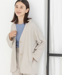 LEPSIM | 嬉しい機能がついたノーカラージャケット　281115(ノーカラージャケット)