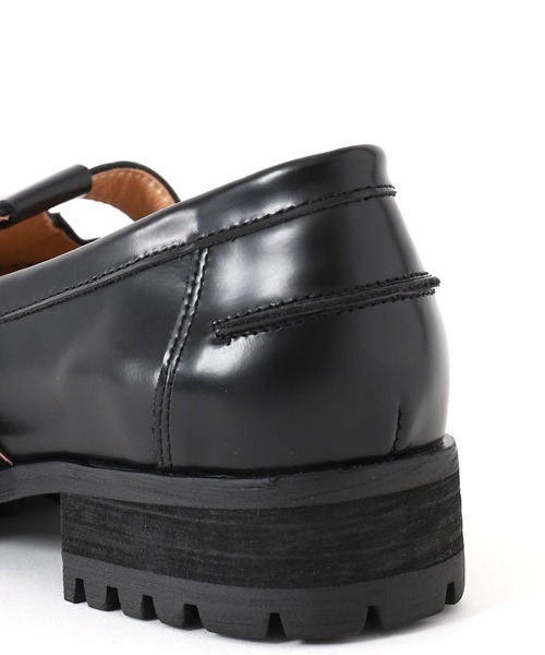 JOURNAL STANDARD（ジャーナルスタンダード）の「【ARTESANOS/アルテサノス】Tストラップローファー（ローファー・レディース・ブラック/ボルドー・36/37/38）」の6枚目の写真