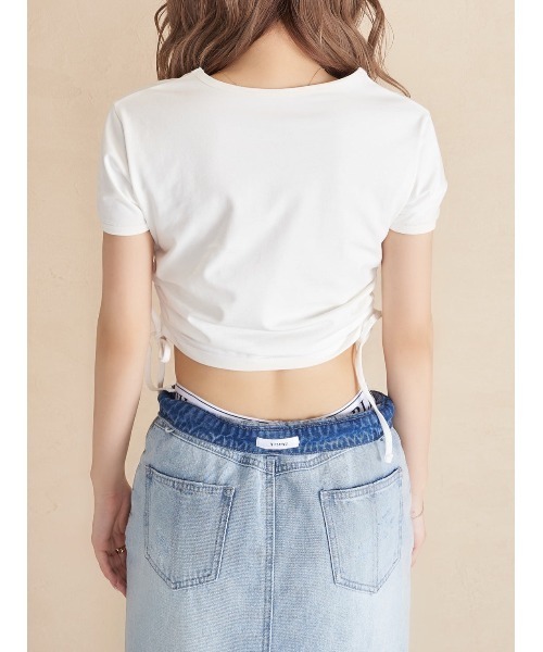 セール】ギャザーリンガーTシャツ（Tシャツ/カットソー