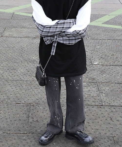 WESTBOY（ウエストボーイ）の「ファイヤーパターンドレスシューズ WO22SH09【WB ORIGINALS】（ドレスシューズ・メンズ・ブラック・42/40/43/41）」の5枚目の写真