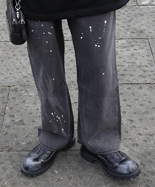 WESTBOY（ウエストボーイ）の「ファイヤーパターンドレスシューズ WO22SH09【WB ORIGINALS】（ドレスシューズ・メンズ・ブラック・42/40/43/41）」の6枚目の写真