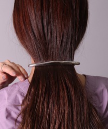 BAYBLO | (SB)ニュアンス カーブ スティック メタル バレッタ(バレッタ/ヘアクリップ)
