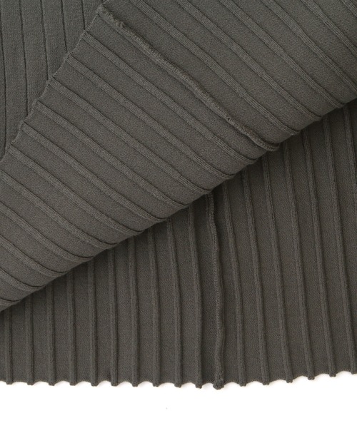 PROPORTION BODY DRESSING（プロポーションボディドレッシング）の「ハートカットハイウエストニットワンピース / 1212240806（ワンピース・レディース・ブラック/グレー/カーキ・SMALL/MEDIUM）」の18枚目の写真