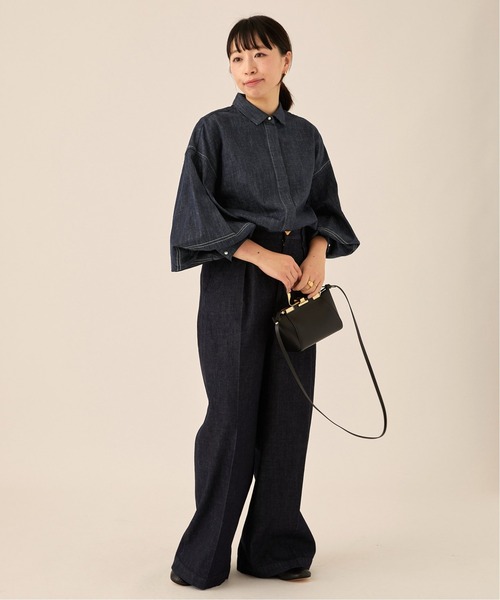 journal standard L'essage(ジャーナルスタンダードレサージュ)の「■■リアクティブデニムシャツ(シャツ/ブラウス・レディース・ネイビー・FREE)」の17枚目の写真