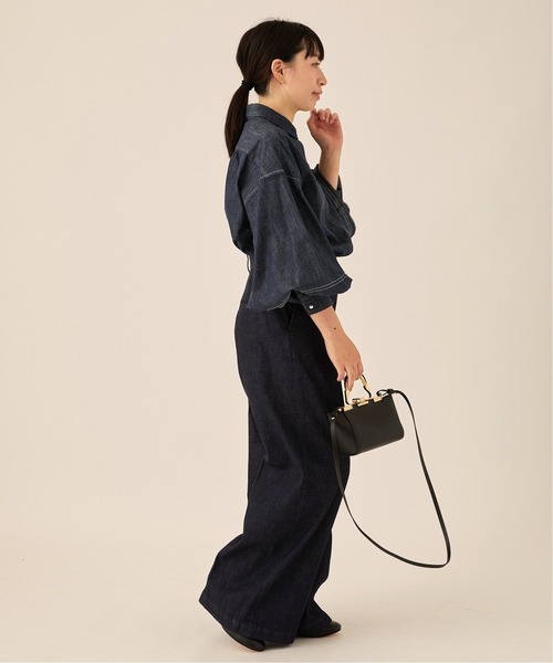journal standard L'essage(ジャーナルスタンダードレサージュ)の「■■リアクティブデニムシャツ(シャツ/ブラウス・レディース・ネイビー・FREE)」の9枚目の写真