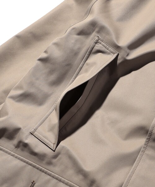 nanamica ナナミカ GORE-TEX ショートステンカラーコート nanamica / 2L Polyester Twill GORE-TEX Fabrics