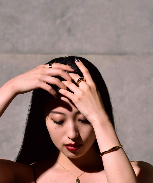 LHME(エルエイチエムイー)の「LHME プランプリング/サージカルステンレス316L(金属アレルギー対応)(リング・レディース・シルバー/ゴールド・9号/11号/13号/15号)」の18枚目の写真