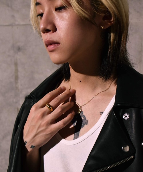 LHME(エルエイチエムイー)の「LHME プランプリング/サージカルステンレス316L(金属アレルギー対応)(リング・レディース・シルバー/ゴールド・9号/11号/13号/15号)」の22枚目の写真