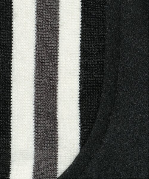 VENCEEXCHANGE(ヴァンスエクスチェンジ)の「フェイクメルトン切り替えBIGスタジャン/オーバーサイズ配色切り替えブルゾン(スタジャン・メンズ・ブラック/グリーン/ネイビー・FREE)」の17枚目の写真