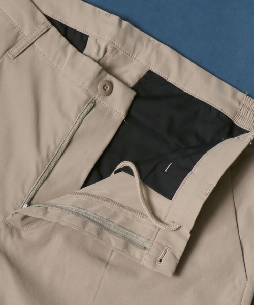 ANPAS（アンパス）の「Stretch Tuck Wide Chino Pants/ストレッチ タックワイド チノパンツ スラックス（スラックス・メンズ・ブラック/ベージュ/ブルー/グリーン・LL/M/L）」の12枚目の写真