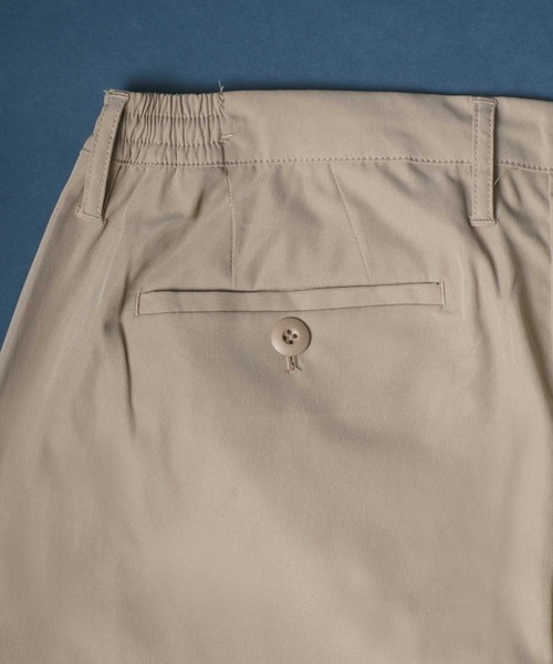 ANPAS（アンパス）の「Stretch Tuck Wide Chino Pants/ストレッチ タックワイド チノパンツ スラックス（スラックス・メンズ・ブラック/ベージュ/ブルー/グリーン・LL/M/L）」の15枚目の写真