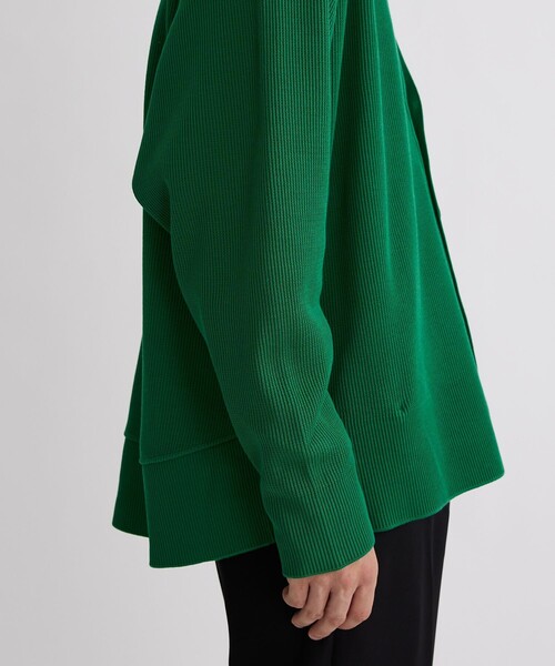 UNITED TOKYO（ユナイテッドトウキョウ）の「リラックスワッフルカーデ（カーディガン/ボレロ・メンズ・ブラック/ベージュ/グリーン・1/2）」の13枚目の写真