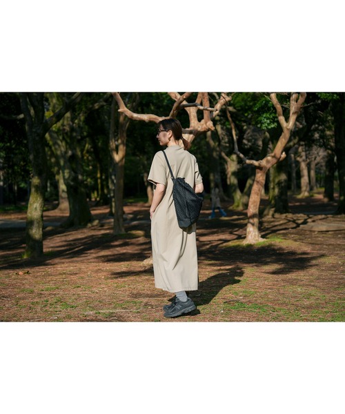 Snow Peak（スノーピーク）の「Double Face Mesh Shoulder Bag（バックパック/リュック・メンズ・ブラック・1）」の22枚目の写真