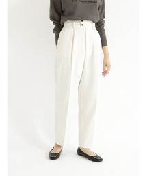 Te chichi | ハイウエストタックテーパードパンツ(その他パンツ)