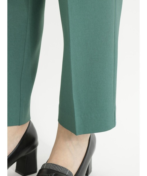 Te chichi（テチチ）の「ハイウエストタックテーパードパンツ（その他パンツ・レディース・ブラウン/オフホワイト/グリーン・SMALL/MEDIUM）」の16枚目の写真