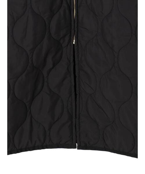 AMERICAN HOLIC（アメリカンホリック）の「あったか4WAYキルティングコート（その他アウター・レディース・ブラック/カーキ・M/L）」の6枚目の写真