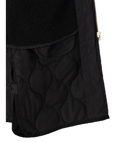 AMERICAN HOLIC（アメリカンホリック）の「あったか4WAYキルティングコート（その他アウター・レディース・ブラック/カーキ・M/L）」の12枚目の写真