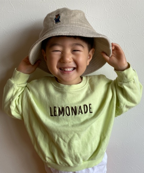GRIN BUDDY(グリンバディ)の「【GRIN BUDDY / グリンバディ】【キッズ】テディーベアー刺繍コーデュロイハット/クマ刺繍ハット/Kids Bear COD Hat(ハット・キッズ・ベージュ/ネイビー/グレー・54cm)」の5枚目の写真
