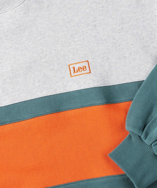 Lee（リー）の「【Lee】ライン切替スウェット（スウェット・レディース・オレンジ・M/L）」の3枚目の写真