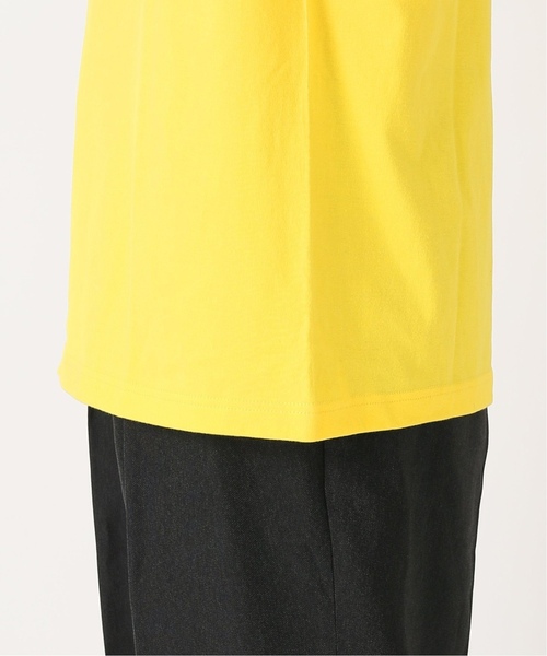 JOURNAL STANDARD（ジャーナルスタンダード）の「【兆楽×JOURNAL STANDARD】プリントロゴ 半袖Tシャツ（Tシャツ/カットソー・メンズ・ホワイト/イエロー・MEDIUM/LARGE/X-LARGE）」の8枚目の写真