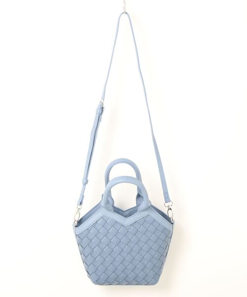 PAGEBOY（ページボーイ）の「メッシュミニBAG（ショルダーバッグ・レディース・ブラック/ブルー・FREE）」の7枚目の写真