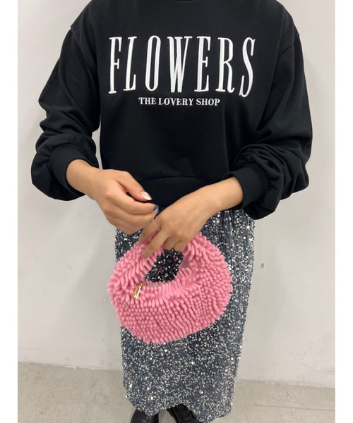 PHILLY（フィリー）の「FLOWERS刺繍スウェット（スウェット・レディース・ベージュ/ブラック/ホワイト・FREE）」の18枚目の写真