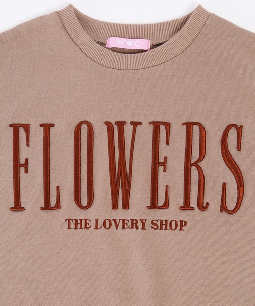PHILLY（フィリー）の「FLOWERS刺繍スウェット（スウェット・レディース・ベージュ/ブラック/ホワイト・FREE）」の6枚目の写真