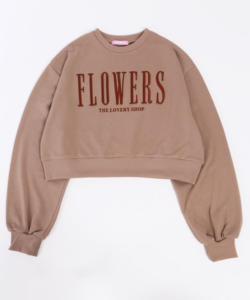 PHILLY（フィリー）の「FLOWERS刺繍スウェット（スウェット・レディース・ベージュ/ブラック/ホワイト・FREE）」の8枚目の写真