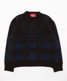 Vivienne Westwood オーブ　タートルネック　セーター　ウール Vivienne Westwood タートルネック ニット オーブ レッド 赤