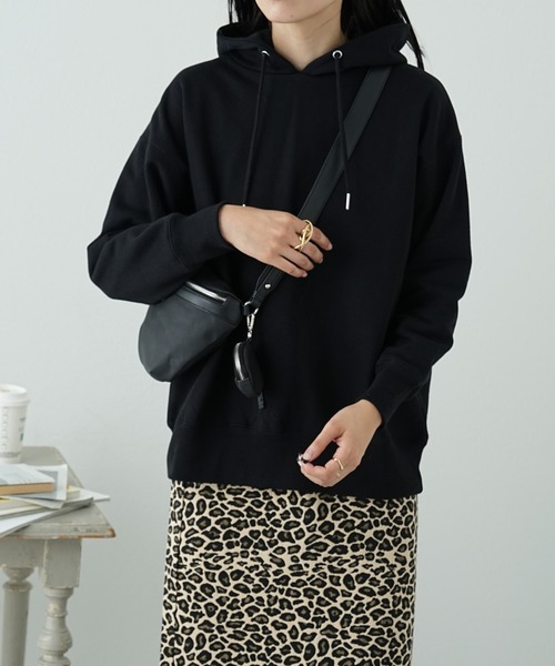 COLONY 2139（コロニートゥーワンスリーナイン）の「裏起毛フードパーカー（パーカー・レディース・グレー/オフホワイト/ブルー/ブラック・FREE）」の15枚目の写真