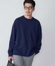SHIPS:〈洗濯機可能〉TEXBRID(R) クルーネック リネン ニット
