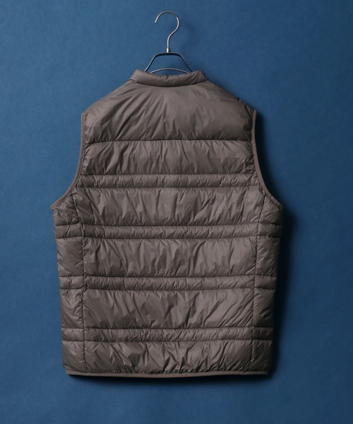 ANPAS（アンパス）の「Sustainable Flower Down Vest/フラワーダウン ダウンベスト インナーダウン（ダウンベスト・メンズ・グレイッシュベージュ/カーキ/ブラック/キャメル・L/LL/M）」の9枚目の写真