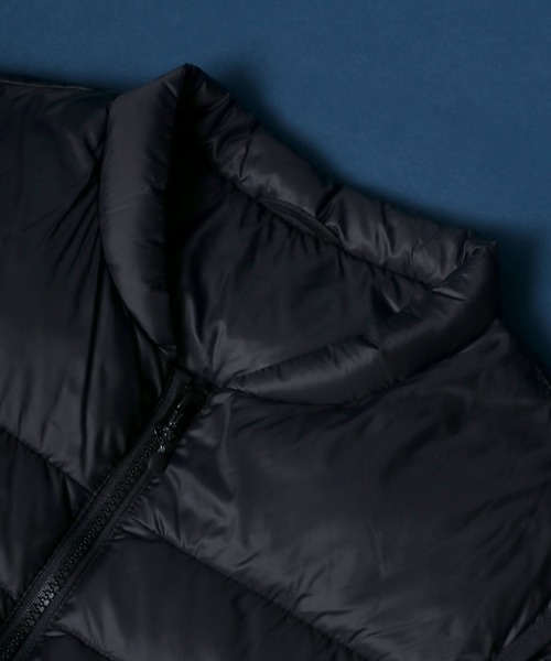 ANPAS（アンパス）の「Sustainable Flower Down Vest/フラワーダウン ダウンベスト インナーダウン（ダウンベスト・メンズ・グレイッシュベージュ/カーキ/ブラック/キャメル・L/LL/M）」の14枚目の写真