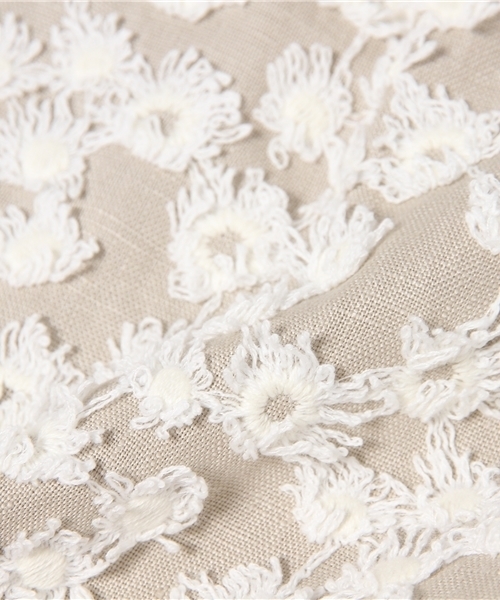 BEARDSLEY（ビアズリー）の「小花刺繍ショートパンツ（その他パンツ・レディース・ホワイト/イエロー・FREE）」の12枚目の写真