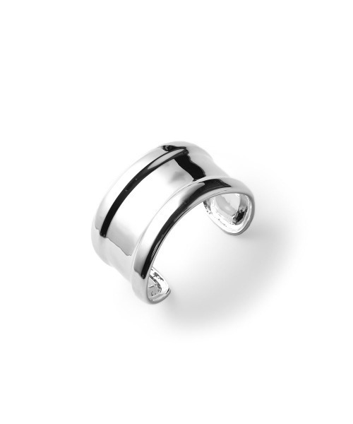 marjour（マージュール）の「WIDE RIM BANGLE（バングル/リストバンド・レディース・ゴールド/シルバー・FREE）」の2枚目の写真