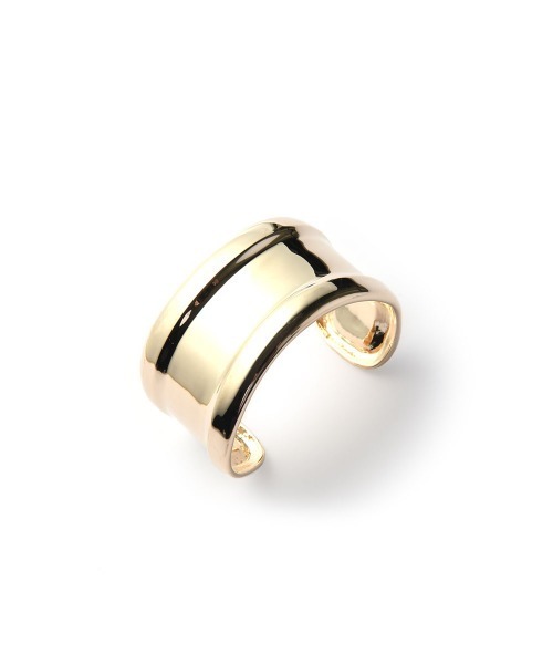 marjour（マージュール）の「WIDE RIM BANGLE（バングル/リストバンド・レディース・ゴールド/シルバー・FREE）」の10枚目の写真