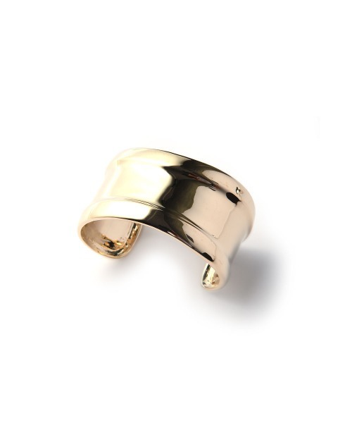 marjour（マージュール）の「WIDE RIM BANGLE（バングル/リストバンド・レディース・ゴールド/シルバー・FREE）」の11枚目の写真