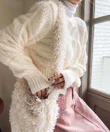 NANING9 | NANING9 ワンポイントニットカーディガン(カーディガン/ボレロ)