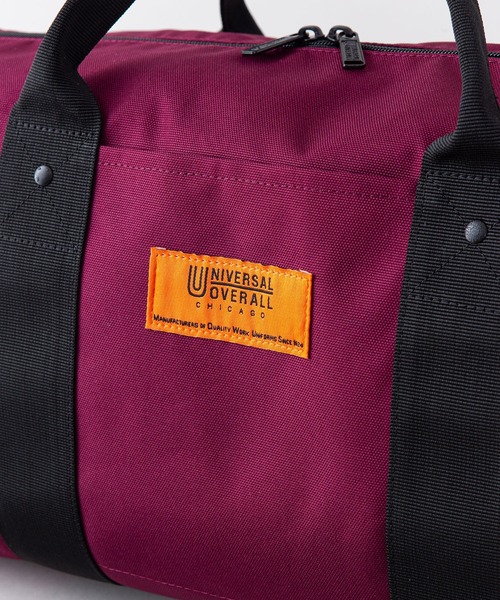 UNIVERSAL OVERALL(ユニバーサルオーバーオール)の「【UNIVERSALOVERALL/ユニバーサルオーバーオール】ラージダッフルバッグ UVO-146 撥水性 ドラムバッグ ビッグサイズ(ドラムバッグ・メンズ・ブラック/チャコールグレー/ブルー/ワイン・FREE)」の8枚目の写真