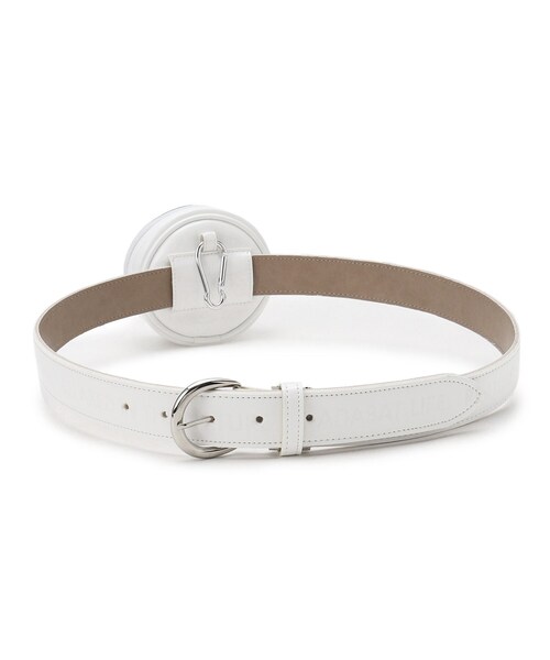 adabat（アダバット）の「◆【日本製】ベルト付きポーチ（ベルト・レディース・レッド系1/ホワイト/ブラック・00）」の2枚目の写真